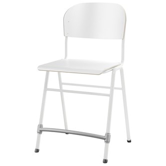 Matte FSC BX 54 tuoli, iso istuin, valkoinen runko