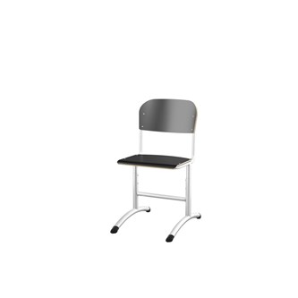 Matte BX -tuoli, säädettävä, pieni istuin, valkoinen runko