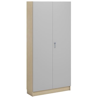 Norden FSC materiaalikaappi 2 ovea L100xS32xK210, koivu