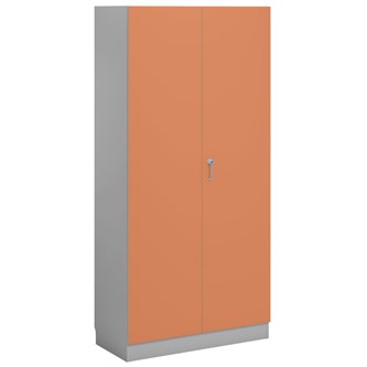 Norden materiaalikaappi 2 ovella L100xS47xK210, vaal.harmaa