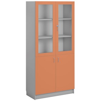 Norden materiaalikaappi 2 ovella L100xS47xK210, vaal.harmaa