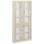 Norden FSC materiaalikaappi 4 lasiovea L100xS32xK210, valkoinen