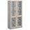 Norden FSC materiaalikaappi 4 lasiovea L100xS47xK210, vaaleanharmaa