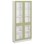 Norden FSC materiaalikaappi 2 lasiovea L100xS32xK210, valkoinen
