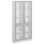 Norden FSC materiaalikaappi 2 lasiovea L100xS32xK210, valkoinen