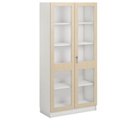 Norden FSC materiaalikaappi 2 lasiovea L100xS47xK210, valkoinen