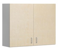 Norden FSC seinäkaappi 2 umpiovea L100xS32xK80, vaaleanharmaa