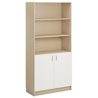 Norden FSC kirjahylly alakaapilla  L100xS47xK210, koivu