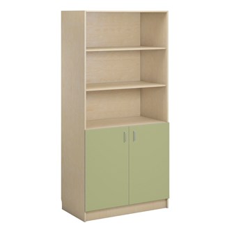 Norden FSC kirjahylly alakaapilla  L100xS32xK210, koivu