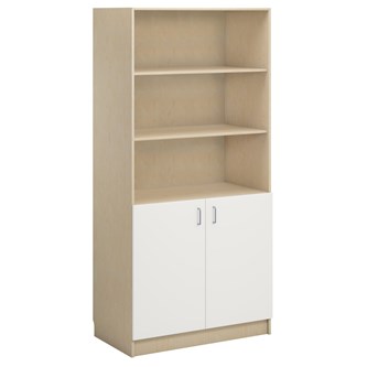 Norden FSC kirjahylly alakaapilla  L100xS32xK210, koivu