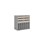 Norden oppilassäilytin 6 ltk  L80xS45xK80 vaaleanharmaa