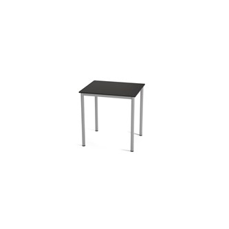 Multiflex C -pöytä 70x60, K 72 cm, hopea jalusta