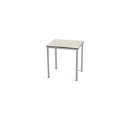 Multiflex BX C -pöytä, 70 x 60, K 90 cm, hopea jalusta