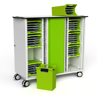 Zioxi latausvaunu koreilla 32 tabletille