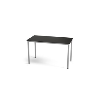 Multiflex BX C -pöytä 120 x 60, K 90 cm, hopea jalusta