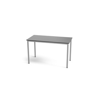 Multiflex BX C -pöytä 120 x 60, K 90 cm, hopea jalusta