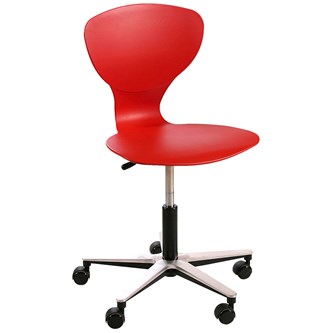 Secundo tuoli, Alu large, kj, ik 50-70 cm, pyörillä