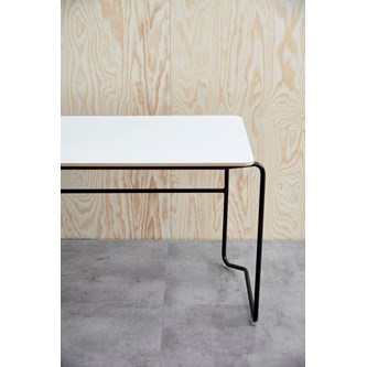 Fay pöytä 120 x 60 cm, musta runko