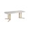 Linnea pöytä Akustik laminaatti, koivu, pyöristetyt kulmat, 180 x 80 cm, K 65 cm