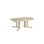 Linnea pöytä Akustik laminaatti, koivu, puoliovaali 140 x 80 cm, K 55 cm