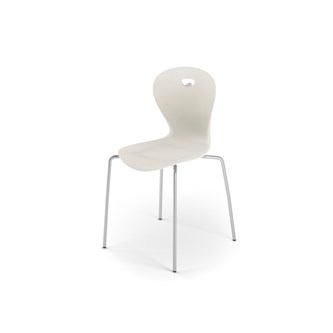 Karoline 4+ large-tuoli, ik 45 cm, hopea jalusta