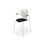Karoline 4 -tuoli, large, ik 45 cm, käsinojilla