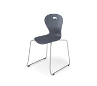 Karoline -tuoli, large, ist.k. 45 cm, kehäjalalla
