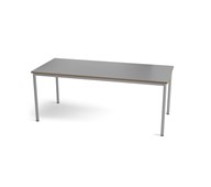 Multiflex BX X -pöytä 180 x 80, K 80 cm, hopea jalusta