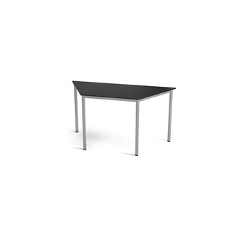 Multiflex BX C -pöytä, puolisuunnikas, 140 x 70 x 70, K 72 cm, hopea jalusta
