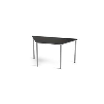 Multiflex BX C -pöytä, puolisuunnikas, 140 x 70 x 70, K 90 cm, hopea jalusta