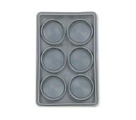 Vesiväripaletti Ø 30 mm, tyhjä 6 reikää, 10 kpl