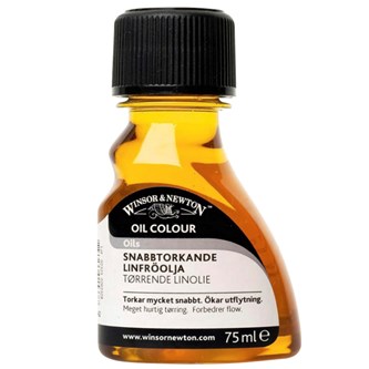 Pellavaöljy Winsor & Newton 75 ml, 4 kpl