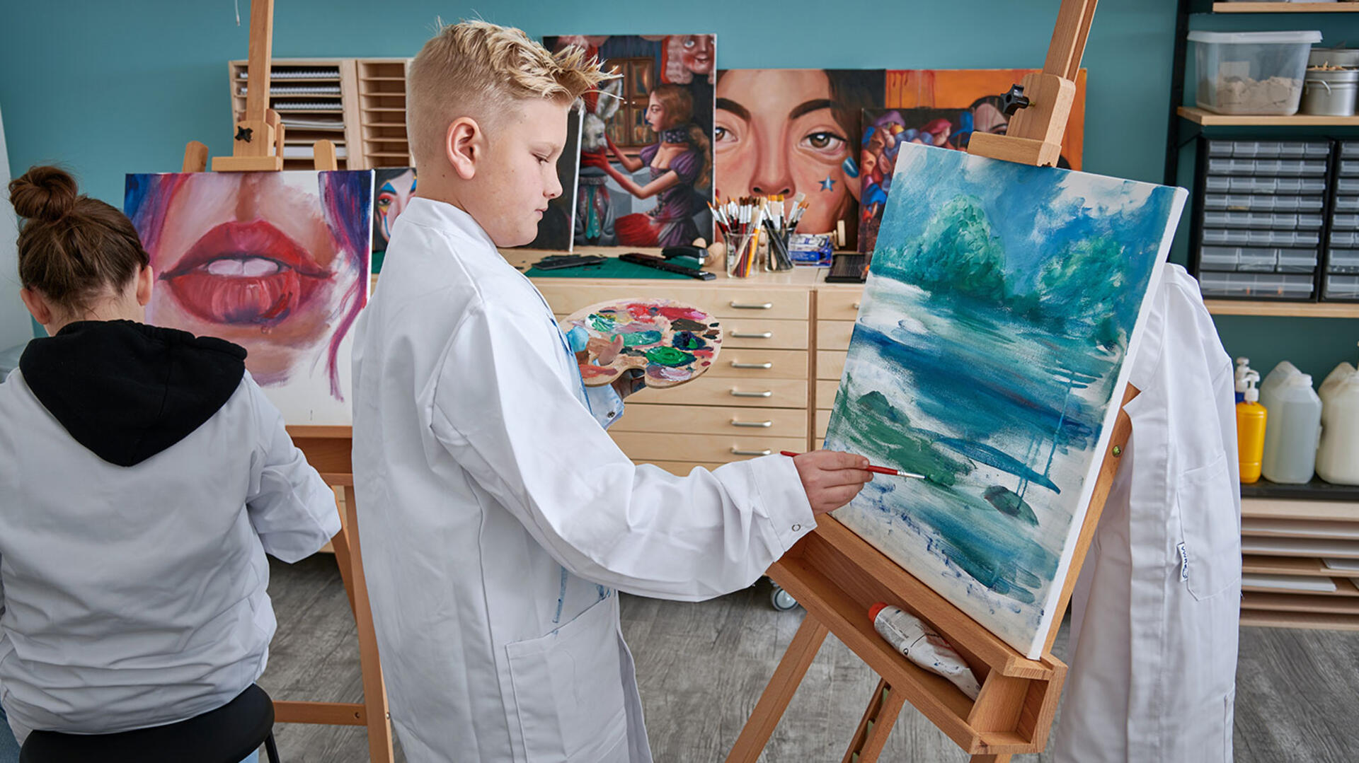 Kuvataide ja ateljee