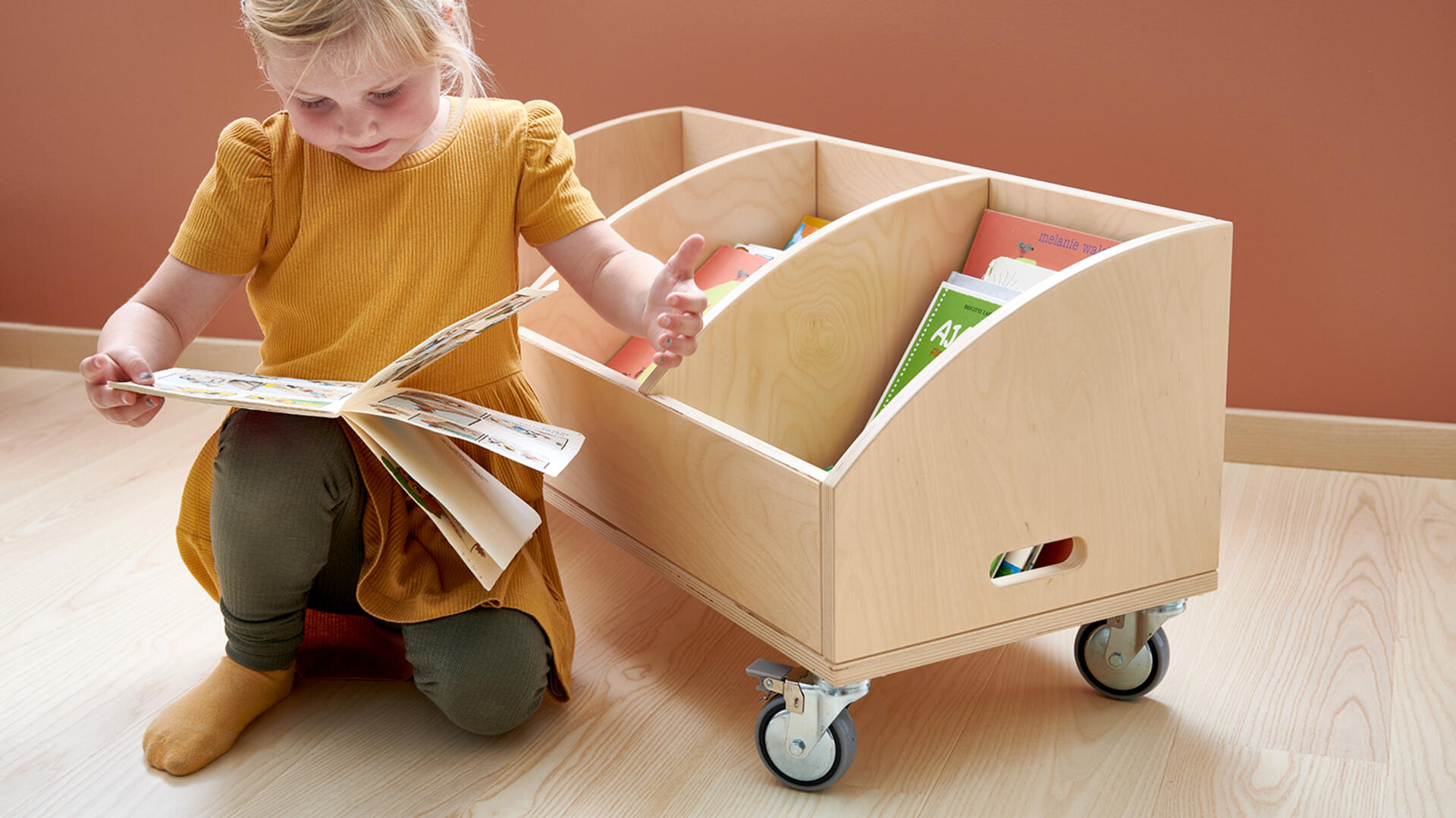 Esillepano ja kirjalaatikot