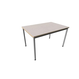 Scania Akustiikkalaminaatti pöytä pyöreillä kulmilla 140 x 80 cm K 60 cm