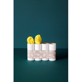 Paperiset adventtikynttilät