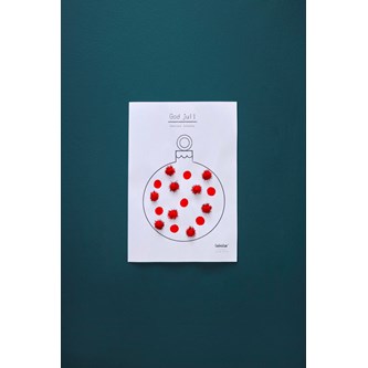 Värityskuva joulukoriste