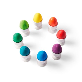 Väriympyrä munista