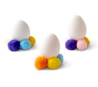 Akryylipalloista munakuppi