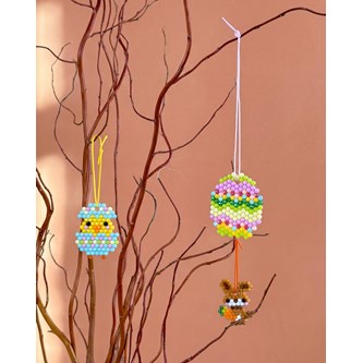 Pääsiäinen Aquabeads -helmillä