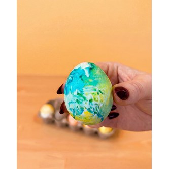 Marmoroidut pääsiäismunat