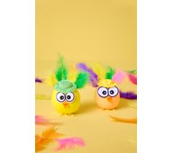 Pääsiäistiput hatuilla