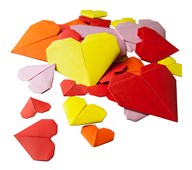 Origamisydämet