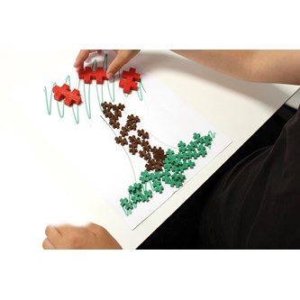 Värikoodaa PLUS-PLUS palikoilla