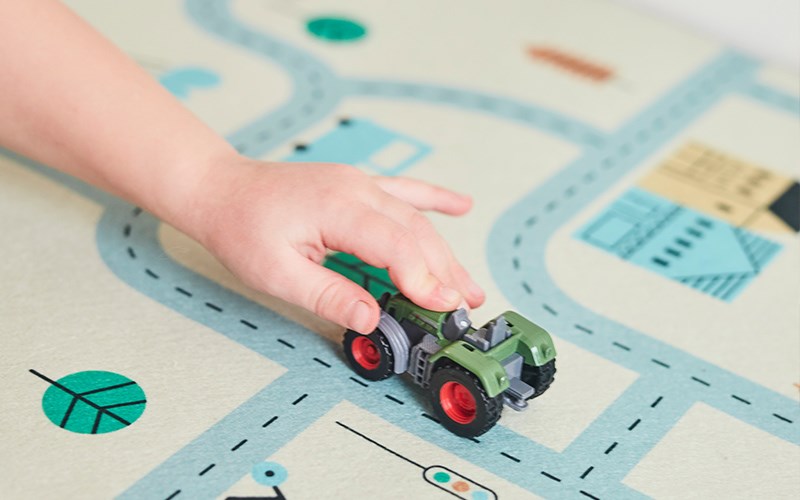 Leikkimatot innoittavat ajelemaan