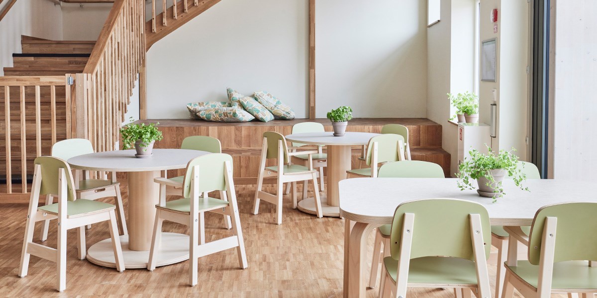 Ruokasli Klockarebyn päiväkodissa